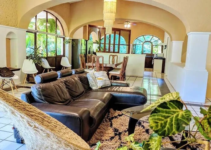 Steps To Ocean Huge Beach Villa Private Pool In Exclusive Fase 1 Playacar